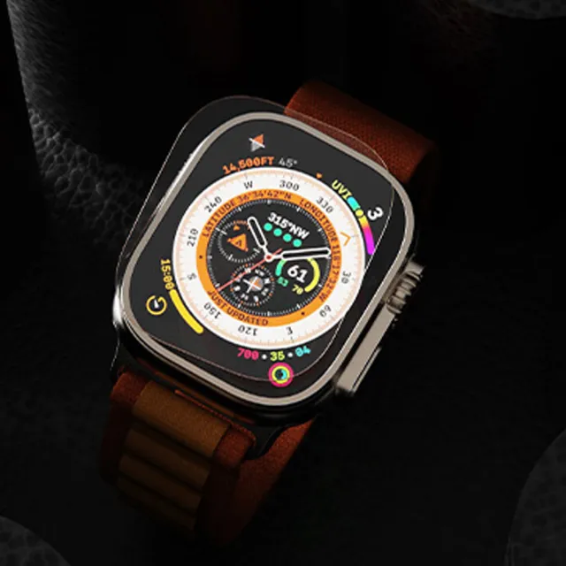 【BodyGuardz】Apple Watch Ultra / Ultra 2  Apex 巔峰-最強陶瓷晶體抗反射超薄螢幕保護貼