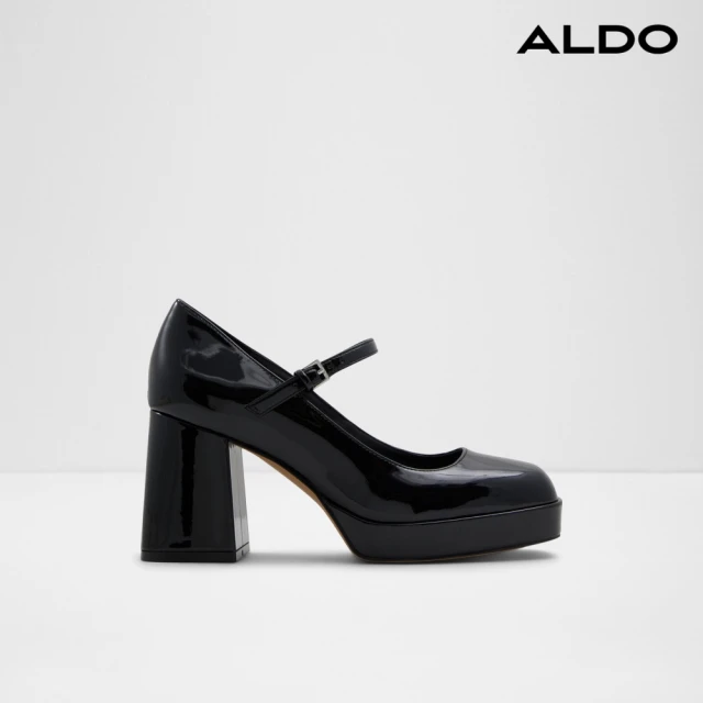 ALDO TROWE-現代甜美氛圍瑪莉珍鞋-女(黑色)