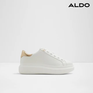 【ALDO】REIA-流行百搭款小白鞋-女鞋(白金)