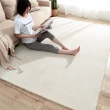 【凡尼塔】現代簡約羊羔絨地毯(120*160cm 北歐 仿羊絨 短毛 白色 輕奢 保溫保暖 客廳 床邊 臥室)