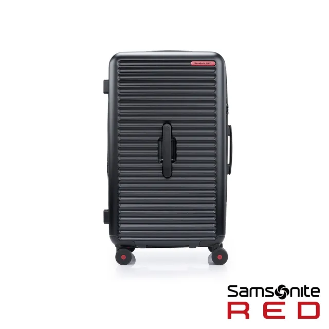 【Samsonite RED】Toiis C 27吋 極簡線條可擴充PC飛機輪託運行李箱/胖胖箱(多色可選)