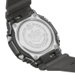 【CASIO 卡西歐】G-SHOCK 農家橡樹 時尚金屬八角雙顯腕錶 母親節 禮物(GM-2100B-4A)