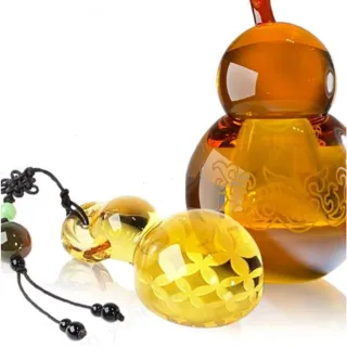 【tittot 琉園】福祿雙全組_連福帶祿_大+交響福祿(送禮/琉璃/禮物/玻璃/水晶/藝術品/擺飾/禮贈/企業/福氣)