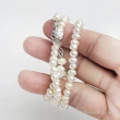 【大東山樑御珊瑚】天然珍珠自然形項鍊-花扣(5〜6mm)