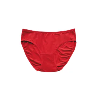 【Mountneer山林】女 排汗三角內褲-紅色 11K80-37(三角內褲/透氣內褲/彈性內褲/排汗內褲)