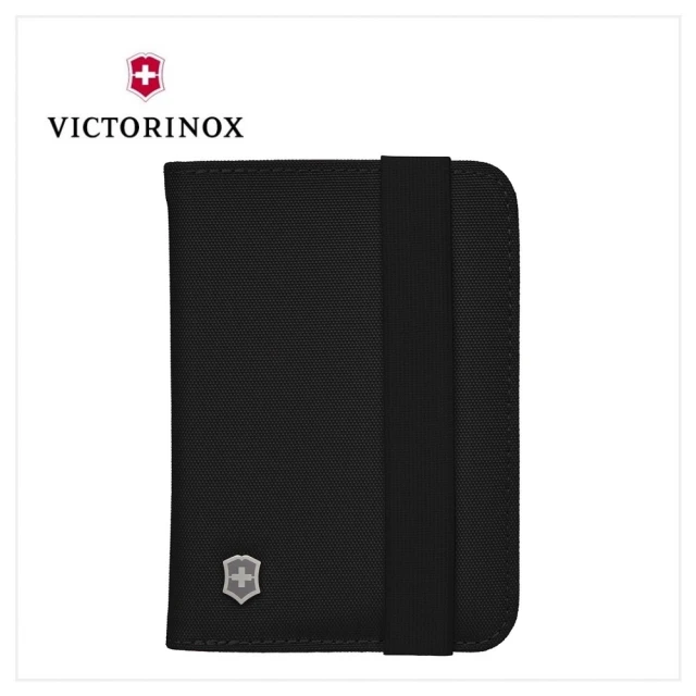 【VICTORINOX 瑞士維氏】TA 5.0單層護照包-黑(610606)