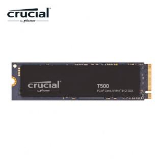 【Crucial 美光】T500 2TB M.2 2280 PCIe 4.0 ssd固態硬碟 CT2000T500SSD8(讀 7400M/寫 7000M)