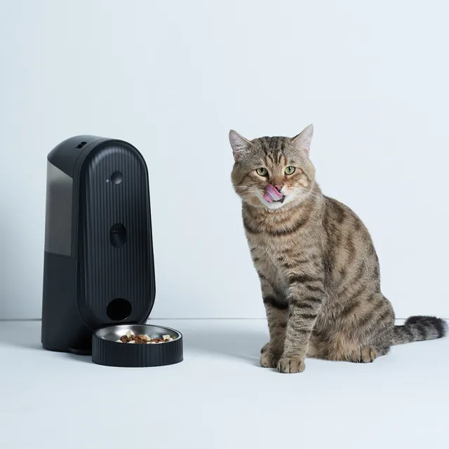 【Rimo】Pro 寵物自動餵食器-視訊版(遠端視訊 自動餵食)