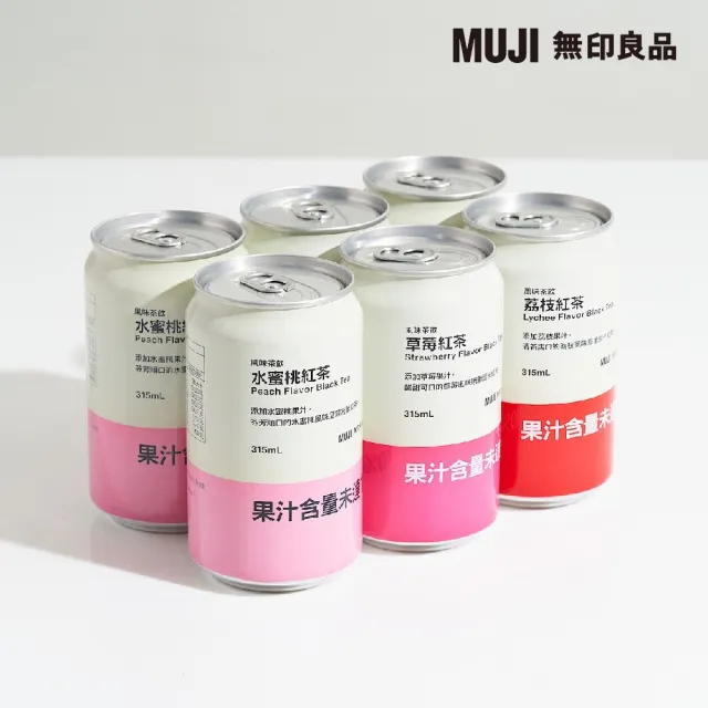 【MUJI 無印良品】風味茶飲 草莓紅茶 ３１５ｍｌ