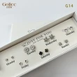 【Golicc】耳環  一周耳釘 倒數日期 7日 心情套裝組(飾品 耳飾 禮物 週年慶 滿額贈)