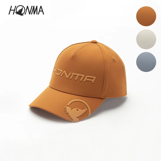 HONMA 本間高爾夫 YP CAP HUJX018R007 帽子 球帽(日本高爾夫專業品牌 棕色 白色 藍灰色任選)