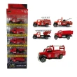 【JoyNa】1盒5入-玩具汽車模型 合金小汽車 消防車系列 兒童玩具車(消防車款.迴力車)