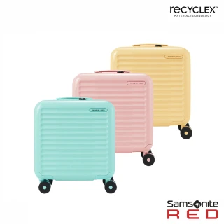 【Samsonite RED】15吋 TOIIS BLOSSOM 極簡線條輕量PC避震輪登機箱/機長箱/行李箱/旅行箱(多色可選)