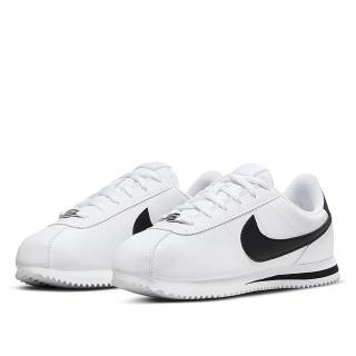 【NIKE 耐吉】休閒鞋 大童 女鞋 阿甘鞋 運動鞋 CORTEZ BASIC SL GS 白黑 904764-102