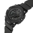 【CASIO 卡西歐】G-SHOCK 碳核心防護雙顯腕錶 母親節 禮物(GA-2200BB-1A)