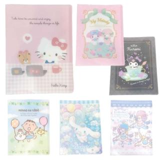 【小禮堂】Sanrio 三麗鷗 20頁文件夾 Kitty 美樂蒂 酷洛米 大耳狗 雙子星 大寶(平輸品)