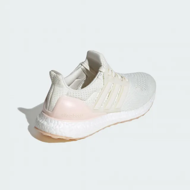 【adidas 愛迪達】慢跑鞋 女鞋 運動鞋 緩震 ULTRABOOST 1.0 W 白粉 IF5268