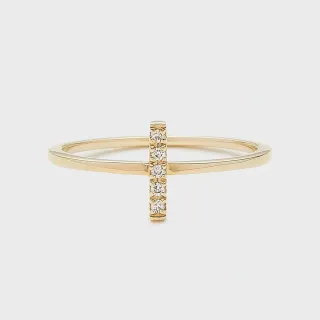 【agete】NOJESS 10K鑽石戒指