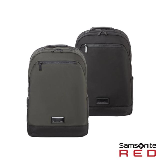 【Samsonite RED】ELDERT 商務休閒輕量尼龍筆電後背包15.6吋(多色可選)