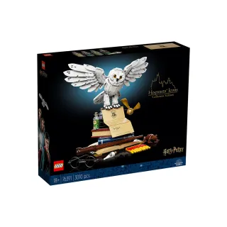 福利品【LEGO 樂高】哈利波特系列 76391 Hogwarts Icons - Collectors Edition(霍格華茲 嘿美)