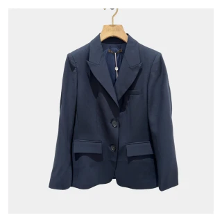 【EPISODE】簡潔俐落修身單排扣西裝外套E30598（藍）