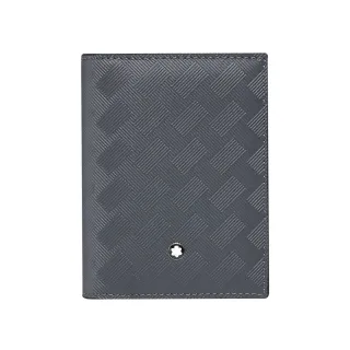 【MONTBLANC 萬寶龍】MONTBLANC萬寶龍Extreme 3.0 風尚 4卡名片夾-鍛造灰(送原廠紙袋)