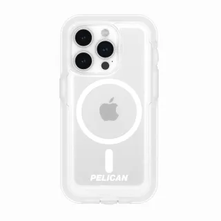 【PELICAN】美國 Pelican 派力肯 iPhone 15 Pro Voyager 航海家超防摔保護殼MagSafe(透明)
