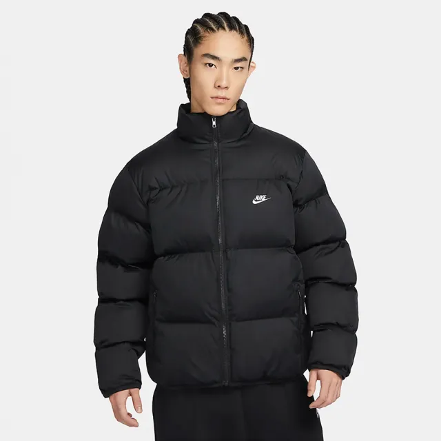 NIKE 耐吉】外套男款運動外套AS M NK CLUB PUFFER JKT 黑FB7369-010