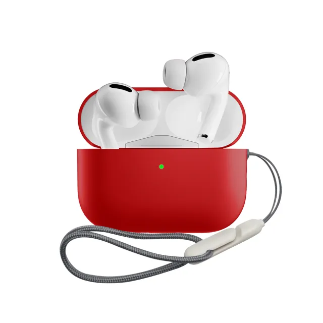 Apple 蘋果 獨家保護套+掛繩組B 級福利品 AirPods Pro 2(Lightning充電盒)