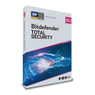 【Bitdefender必特】繁中版18個月Total Security 全方位跨平台5台(Windows Mac iOS安卓手機)