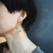 【mittag】ginkgo earring_銀杏耳環(植物 心形 開花結果 永恆 沉著的愛 秋天 不對稱)