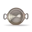 【de Buyer 畢耶】『Inocuivre 銅鍋系列』鑄鐵柄雙耳湯鍋28cm(附銅鍋蓋)