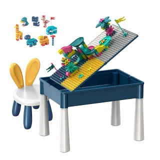 【OCHO】61cm桌面 兒童遊戲桌椅(兒童桌椅 積木桌 遊戲桌椅 兒童遊戲桌)