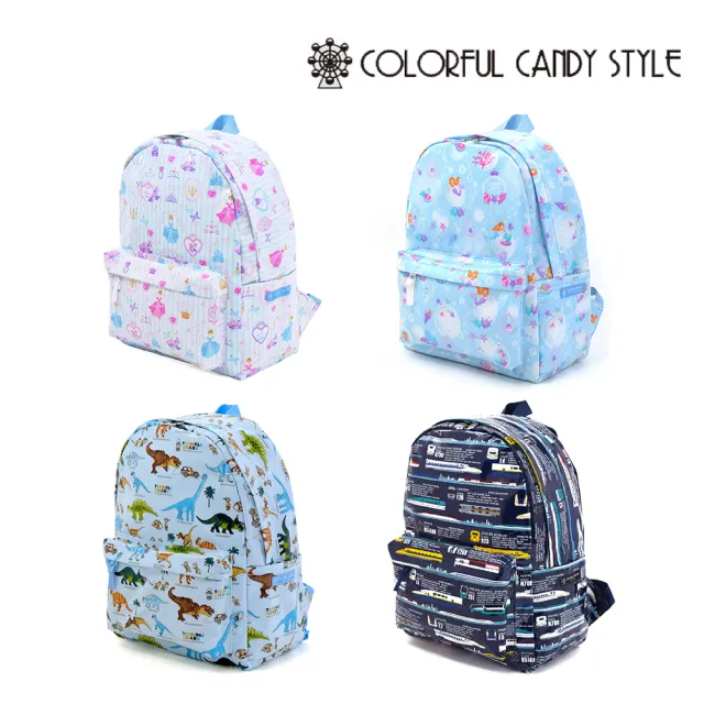 【colorful candy style】日系風格 繽紛兒童背包-共9款(輕量防水透氣)