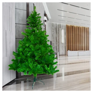 【摩達客】台灣製-10尺/10呎-300cm豪華版綠色聖誕樹-裸樹(不含飾品/不含燈/本島免運費)