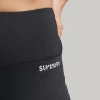 【Superdry】女裝 運動緊身褲 CORE FULL LEN TIGHT(黑)