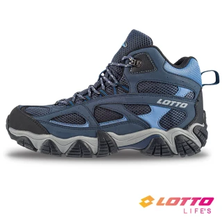 【LOTTO】男 Cougar 登山踏青鞋(藍-LT3AMO9146)
