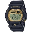 【CASIO 卡西歐】G-SHOCK 時尚黑金電子腕錶 禮物推薦 畢業禮物(GD-350GB-1)