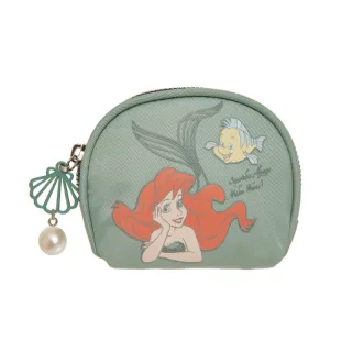 【PARTAKE】Disney小美人魚-貝殼零錢包-薄荷綠(PTD22-C7-22MI)