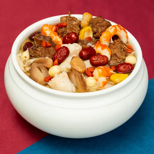 【如意生技】龍鳳呈祥海陸素食年菜3件組(純素4人份/3菜/組)