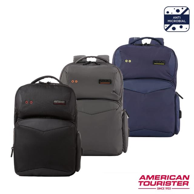 【AMERICAN TOURISTER 美國旅行者】Zork 2.0 減壓抗菌輕量筆電後背包15.6吋(多色可選)