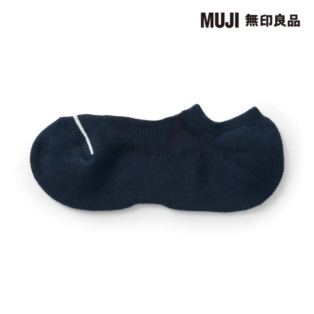 【MUJI 無印良品】男棉混足底圈絨厚織淺口直角襪(共5色)