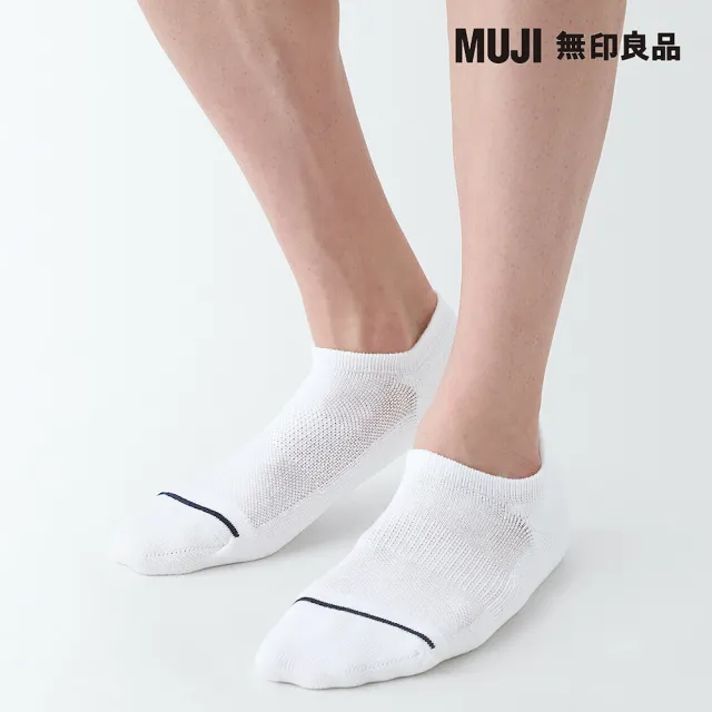 【MUJI 無印良品】男棉混足底圈絨厚織淺口直角襪(共5色)