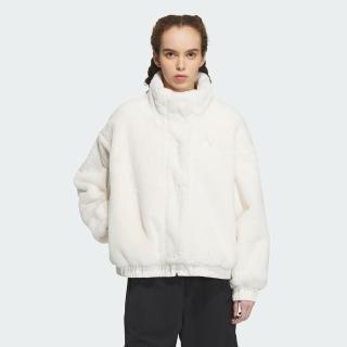 【adidas 愛迪達】運動服 休閒外套 女外套 CITY ESC FUR(IP7045)