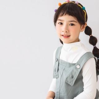 【OB 嚴選】13度WARM超進化笑臉印花彈力高領發熱衣童裝 《QA1603》