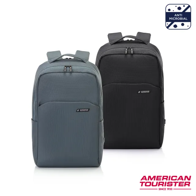 【AMERICAN TOURISTER 美國旅行者】Rubio 抗菌輕量中性筆電後背包15.6吋(多色可選)