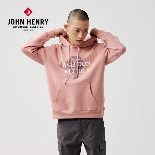 JOHN HENRY 熱氣球印花帽T