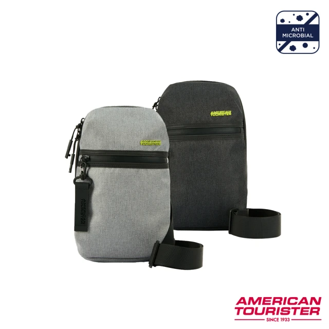 AMERICAN TOURISTER 美國旅行者 ORBIT抗菌休閒多功能單肩包(兩色可選)