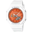 【CASIO 卡西歐】G-SHOCK WOMEN 冬季光彩 碳核心防護 八角雙顯腕錶 禮物推薦 畢業禮物(GMA-S2100WS-7A)