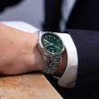 【CITIZEN 星辰】父親節推薦款 光動能城市手錶-綠 送行動電源 畢業禮物(BM7569-89X)